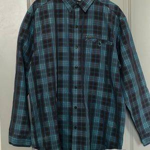 Men’ Columbia Flannel - UV Protection - Size XL